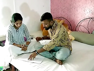 Indian incomparable university girl hot dealings with young sir! I need good mark sir!